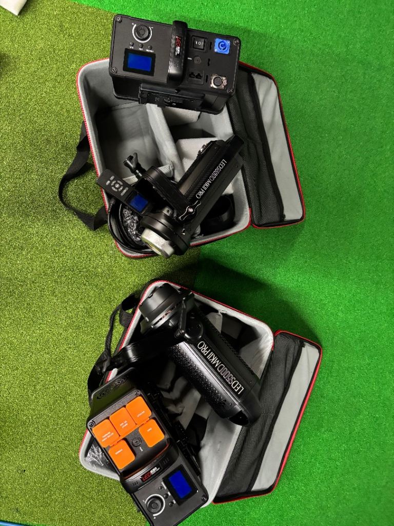 LED500D MKII PRO Video Lights with Power Packs – As Good As New