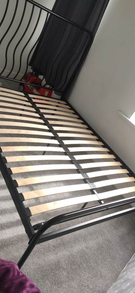 Argos Double Bed Frame - Black