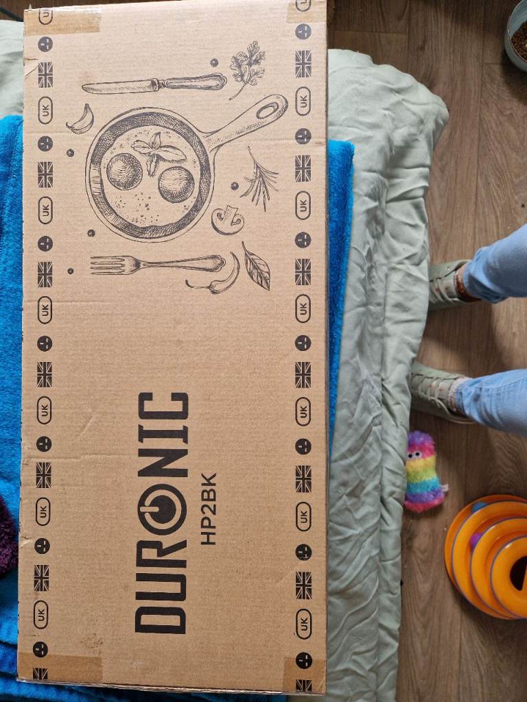 New in box Camping hot plate. ONO