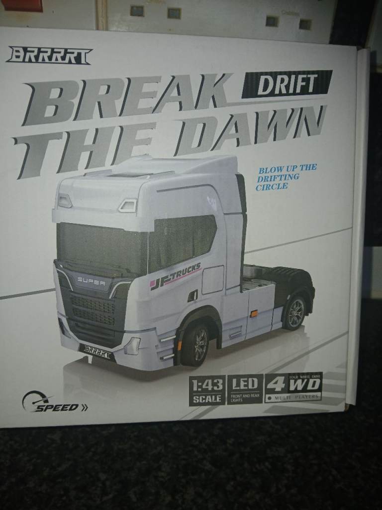 BRRRRT Break The Dawn Drift Truck 1:43 Scale – New in Box