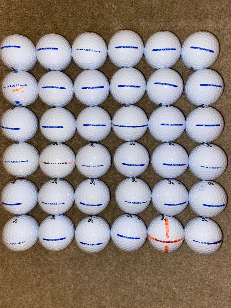 36 Srixon AD333 Golf Balls