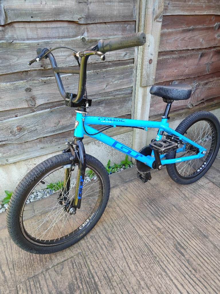 GT Compe 20" BMX Bike – Electric Blue – Detangler / Gyro Headset