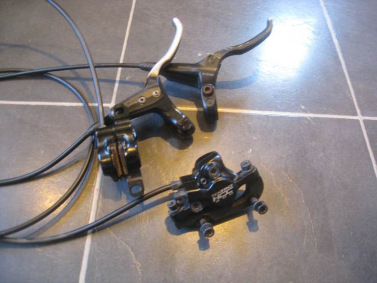 TEKTRO HDC 300 HYDRAULIC DISC BRAKES SET collection or postage available 