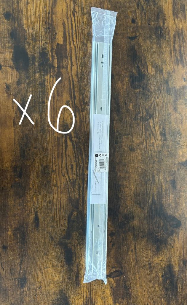 New Drawer Runners 550mm - SOFT CLOSE 