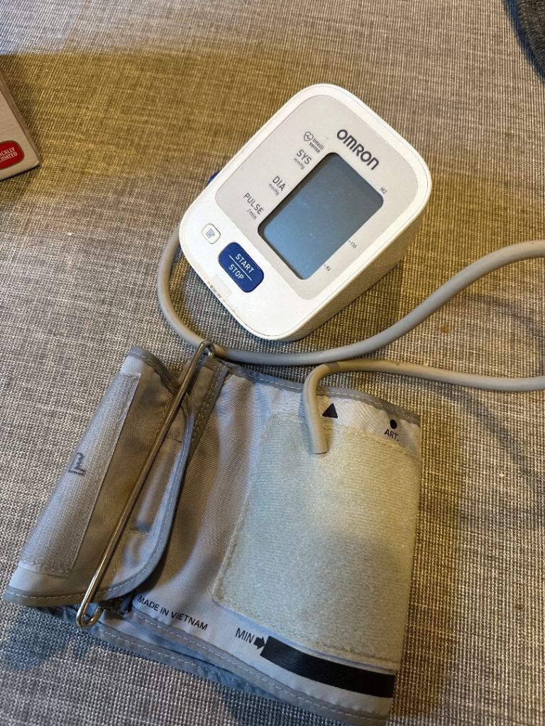 M2 OMRON blood pressure monitor. 