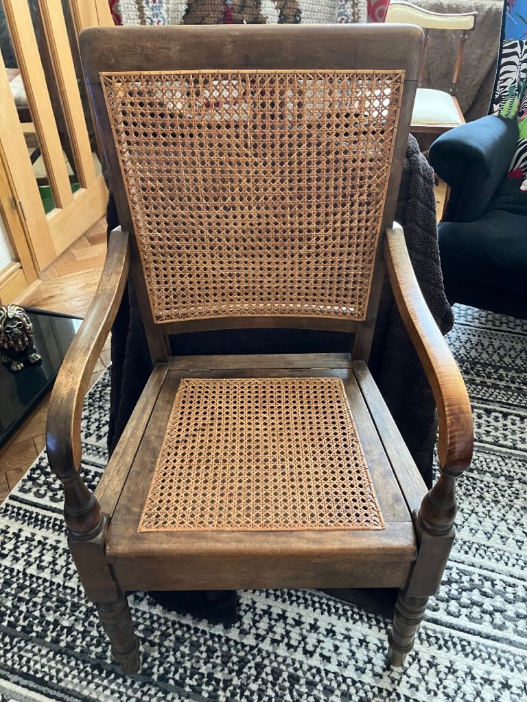 Large wooden chair