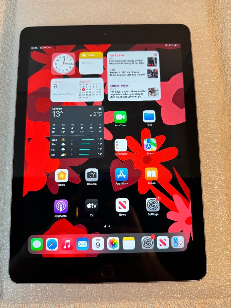 iPad 6th Gen 2018 WiFi 32GB – Excellent Condition – Fresh Reset Ready to Use