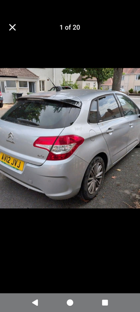 Citroen, C4, Hatchback, 2012, Manual, 1598 (cc), 5 doors