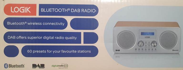 DAB Radio Bluetooth (Logik L75DAB20)