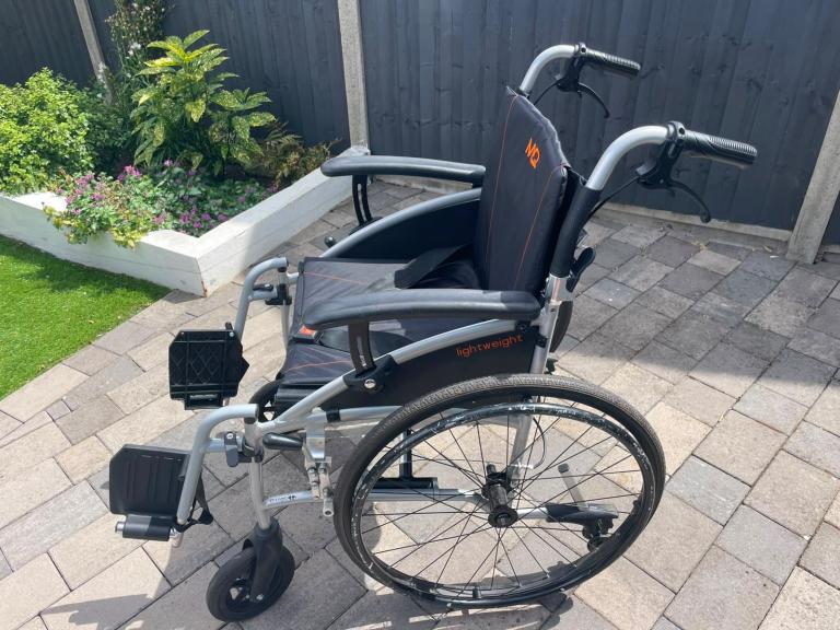Mobiquip Excel G-Logic Lightweight Self-Propelled Wheelchair (Crash Tested)