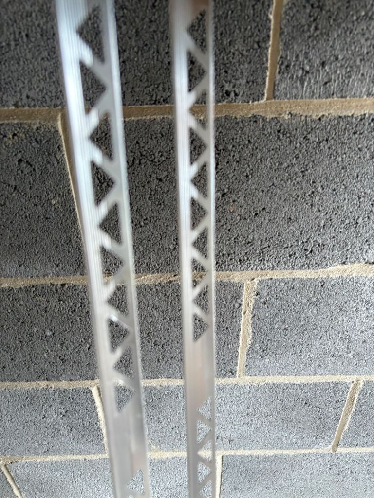 Chrome tile trims 2 off. 