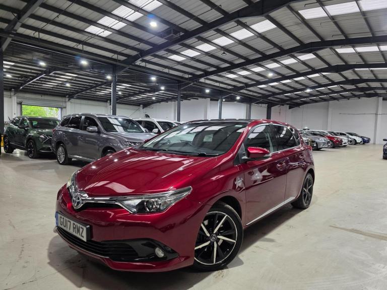 2017 Toyota Auris 1.8 VVT-h Design CVT Euro 6 (s/s) 5dr (Safety Sense) HATCHBACK Petrol/Electric ...