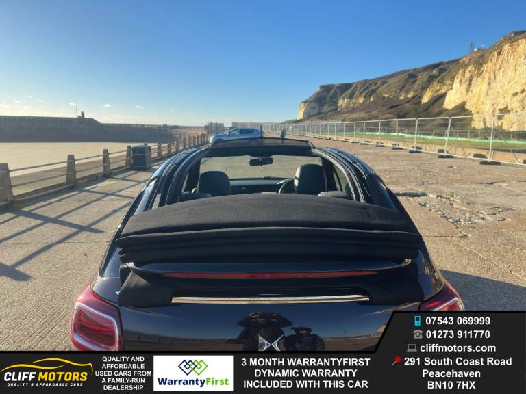 2016 DS DS3 Elegance - New Years MOT - £20 Road Tax - ULEZ Compliant - Convertible