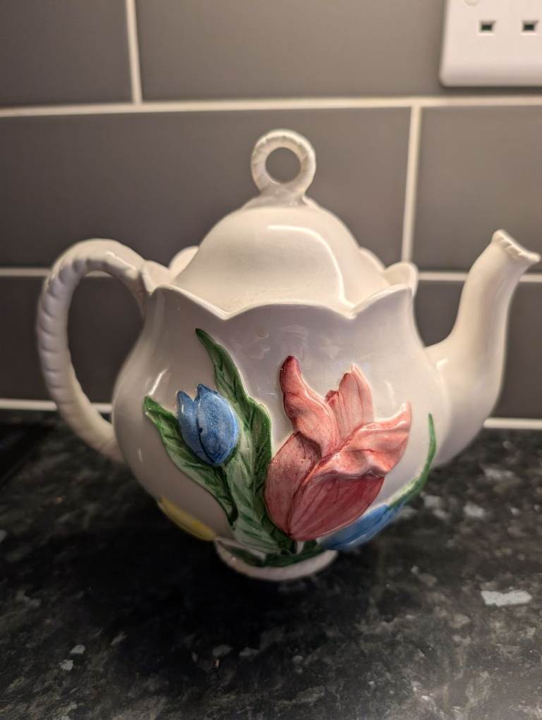 Vintage Floral Porcelain Tea Set