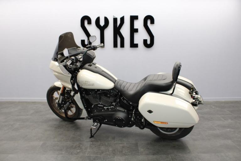 2023 Harley-Davidson FXLRST Softail Low Rider ST in White Sand Pearl