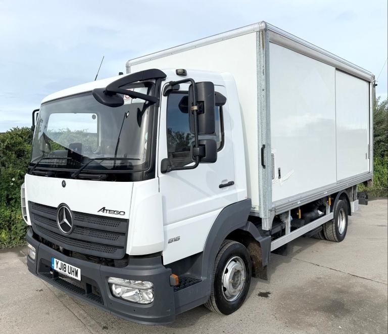 2018 MERCEDES ATEGO 816 SLIDEASIDE BOX VAN 7.5T HORSEBOX EURO-6 72,000 MILES