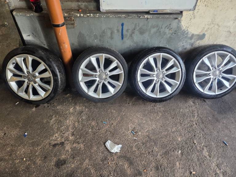 AUDI A3 2010 ALLOY WHEELS SET OF 4 205/45/17 7.5JX17H2 ET56 