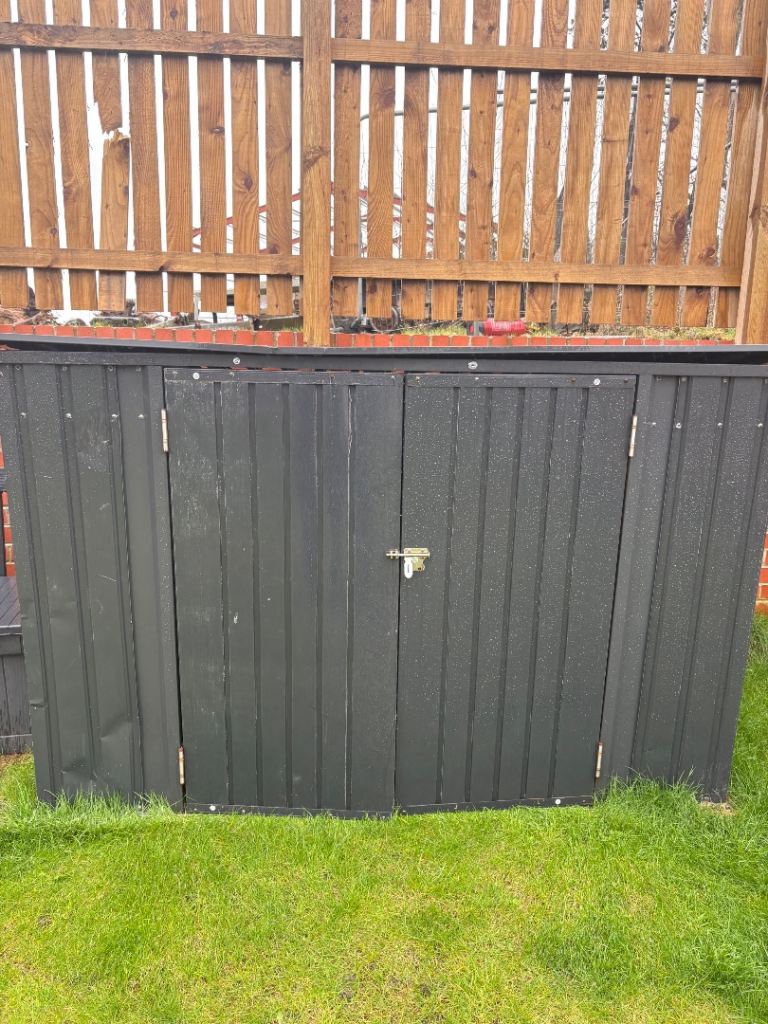 Bike shed outdoor storage 