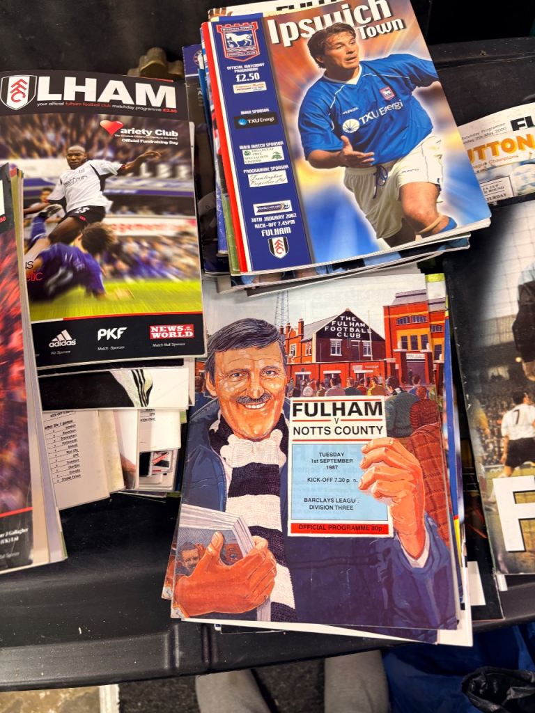 Fulham Football Club Programmes