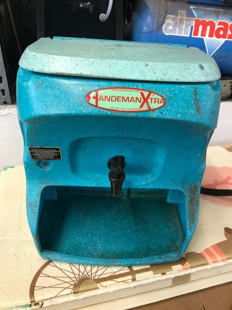 Handeman xtra tealwash sink portable camper van motor home 