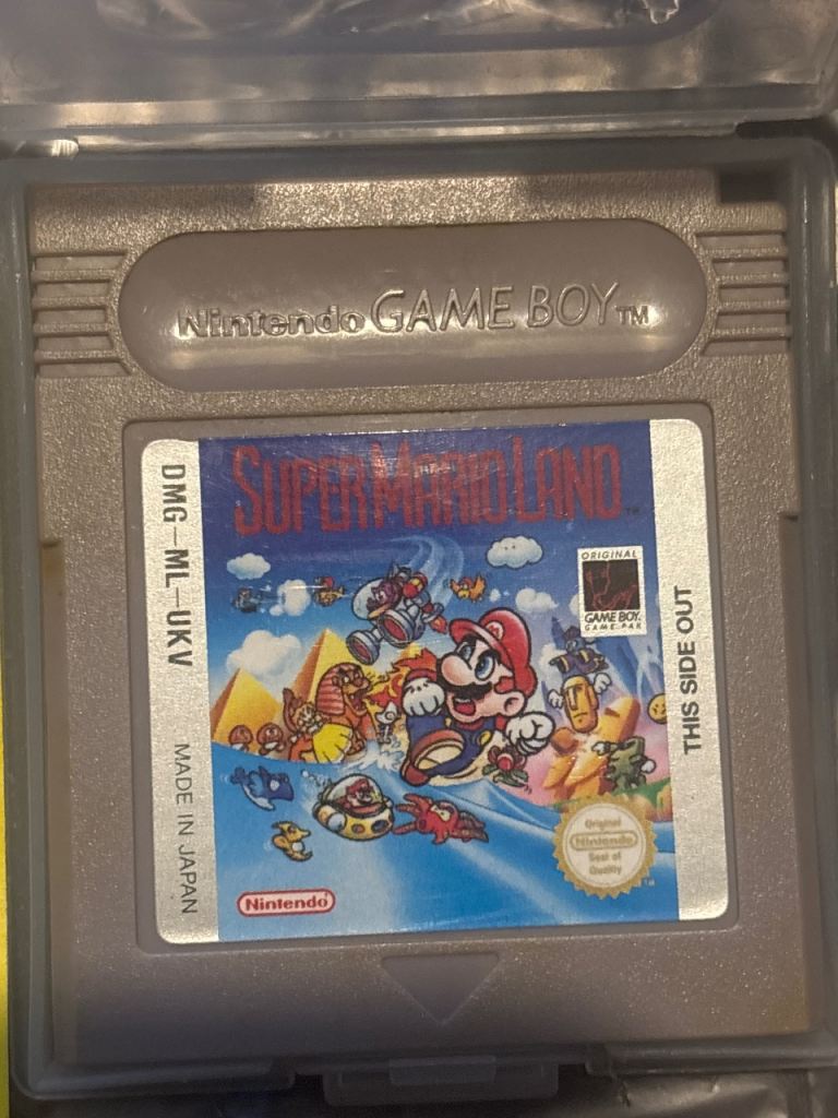 Nintendo Game Boy Super Mario Land Cartridge - Good Condition
