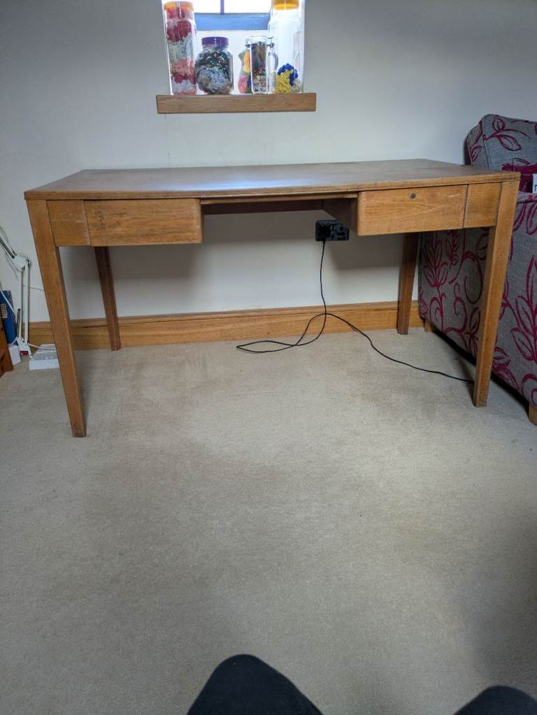 Vintage wooden desk