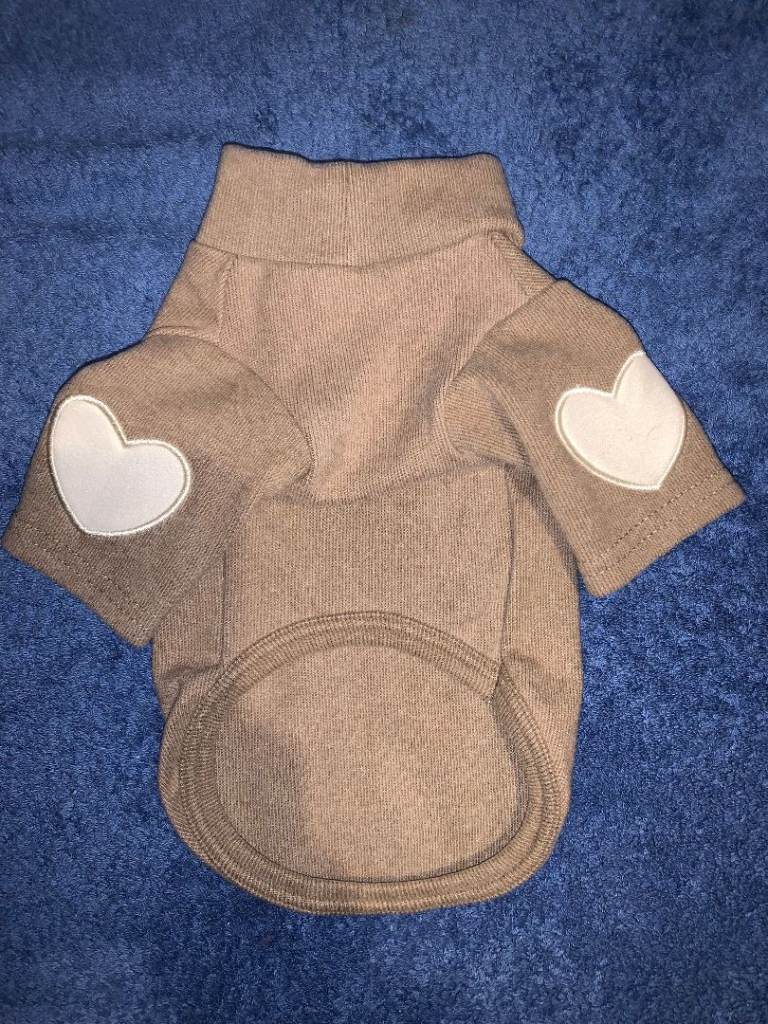 New Small Beige Dog Jumper IP1