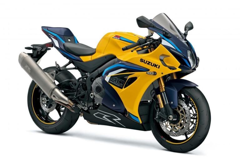 2026 new GSX-R1000R 40th Anniversary model. It's back! Price to be announced.