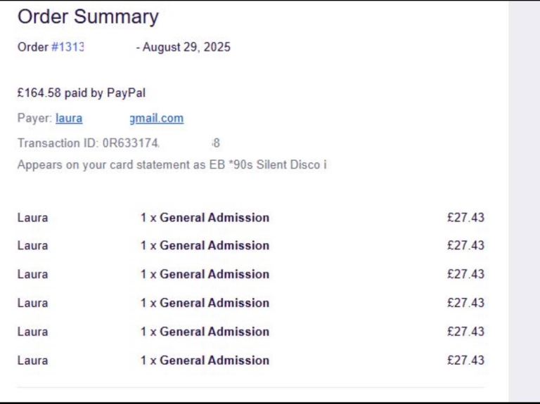 Hereford Cathedral Silent Disco Tickets x 1 February 6th general admission 