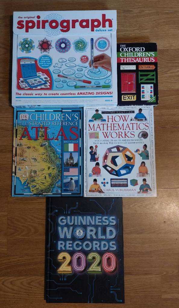 FREE Spirograph and children's books