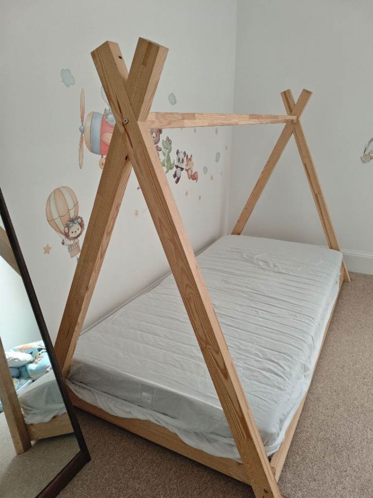  Bed Frame with Mattress – As Good As New