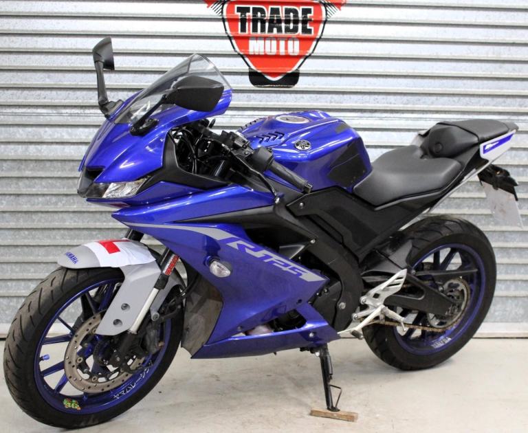 2021 21 YAMAHA YZF-R125 ABS GEN3 TRADE SALE BLUE LEARNER LEGAL 14K NEW MOT R 125