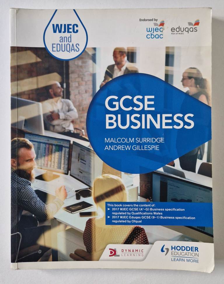 GCSE BUSINESS STUDIES REVISION BOOK. WJEC/EDUQUAS