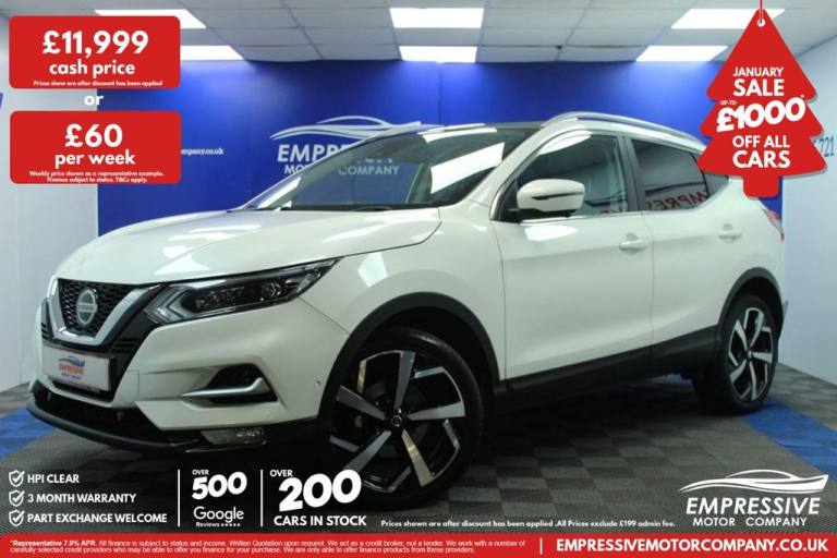 2019 19 NISSAN QASHQAI 1.3 DIG-T TEKNA SUV 5DR PETROL MANUAL EURO 6 (S/S) (140 P