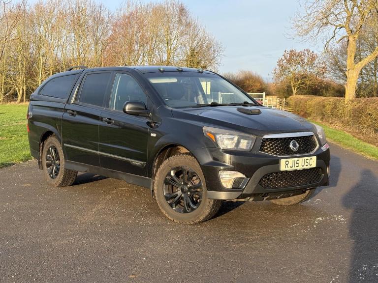 2015 Ssangyong Korando Sports Pick Up EX 5dr Auto 4WD PICK UP DIESEL Automatic