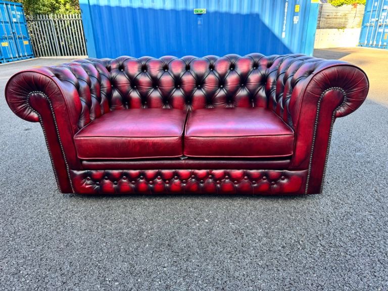 Vintage Chesterfield Thomas Lloyd Sofa Possible Delivery 