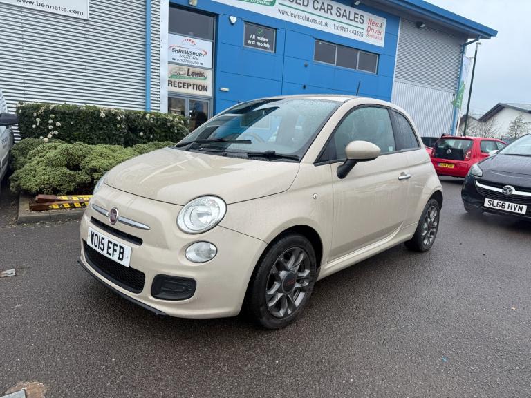 2015 Fiat 500 1.2 S Hatchback 3dr Petrol Manual Euro 6 (s/s) (69 bhp) Petrol