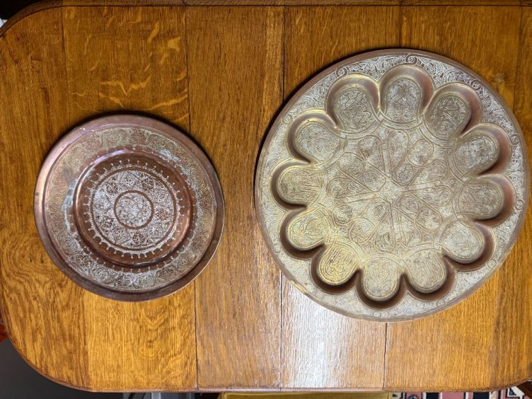 Decorative Brass Wall Hanging Plates