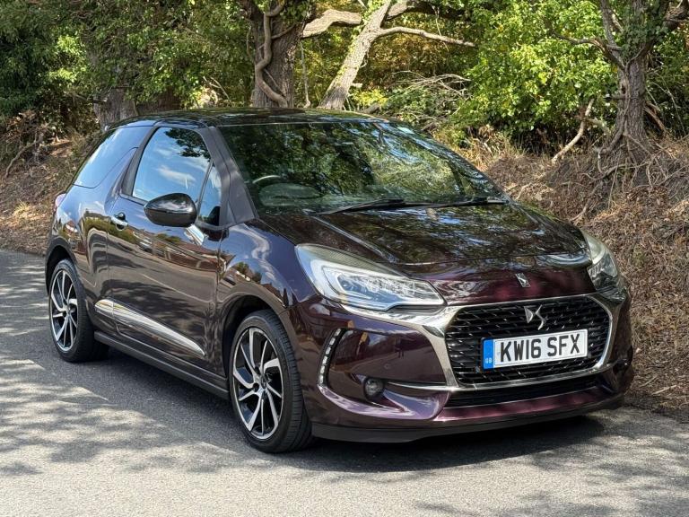 2016 DS Automobiles DS 3 1.6 DS3 Prestige Blue HDi S/S 3dr Hatchback Diesel Manual
