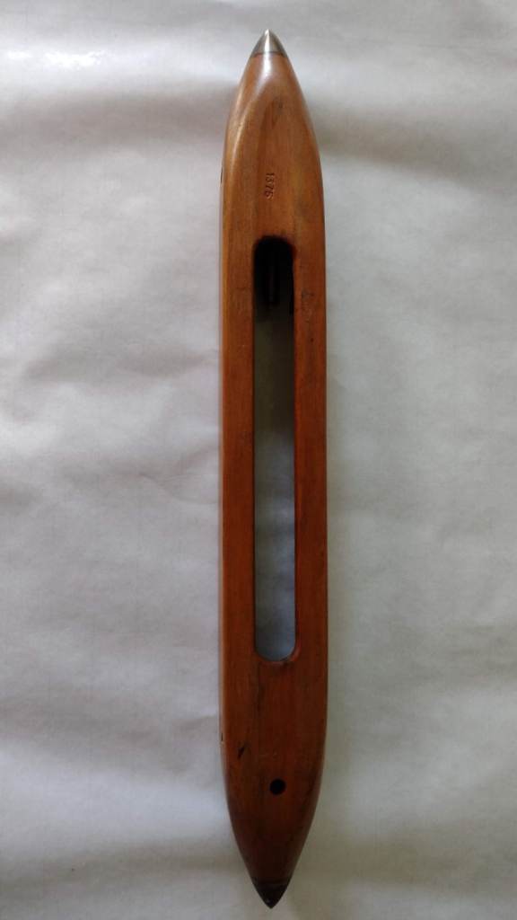 Wooden Flying Shuttle. Made in Bradford.