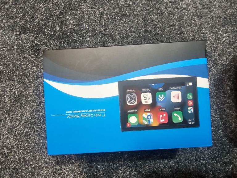 Brand new 7-inch portable car display with 