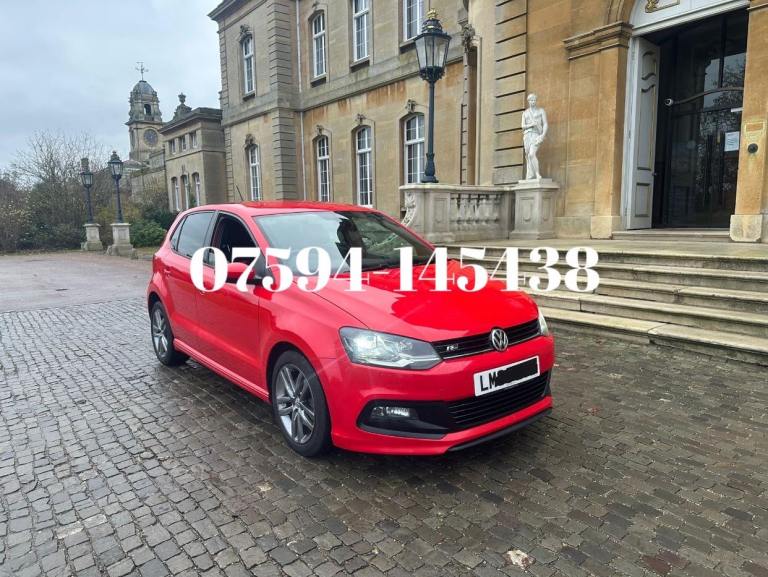 VOLKSWAGON POLO R LINE 2015 65 PLATE 1 LITRE £20 TAX DRIVES GREAT 🔥🔥☎️☎️