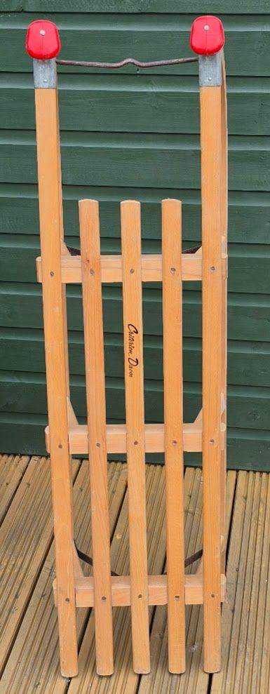 Wooden Sledge