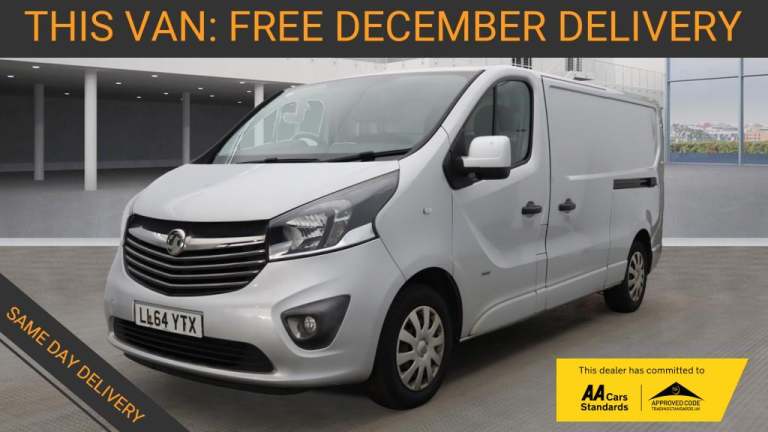 2014 Vauxhall Vivaro 1.6 CDTi 2900 BiTurbo ecoFLEX Sportive Panel Van 5dr Diesel Manual L2 H1 Eu ...