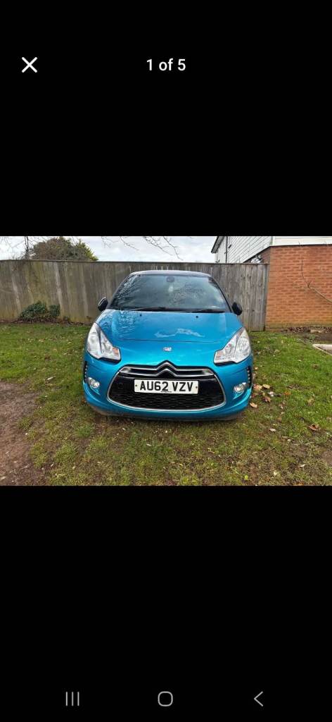 Citroen, DS3, Hatchback, 2012, Manual, 1560 (cc), 3 doors