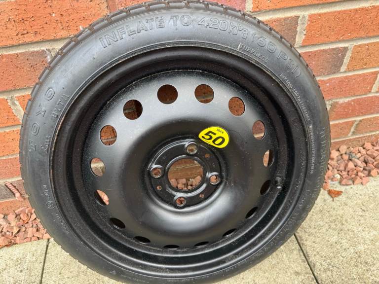 Space saver tyre , size 115x70x15, brand new never used, fit nissan micra & others