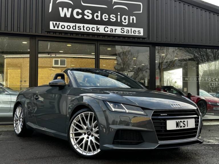 2017 Audi TT 2.0T FSI Quattro S Line 2dr S Tronic CONVERTIBLE PETROL Automatic