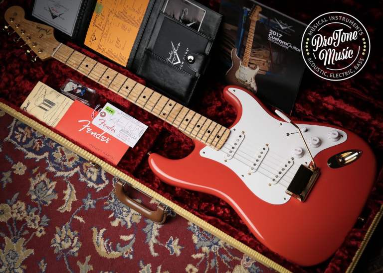 Fender USA Custom Shop 56' NOS Stratocaster Fiesta Red Fiesta Red