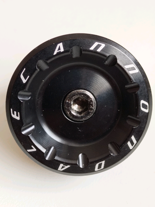 Cannondale 1-1/8 ins. Headset top cap. 