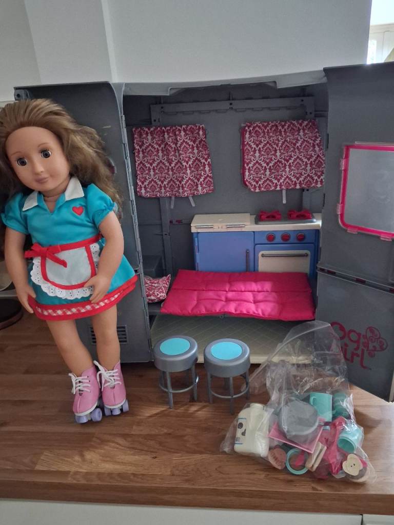 Our Generation Camper Van with Doll and Accessories